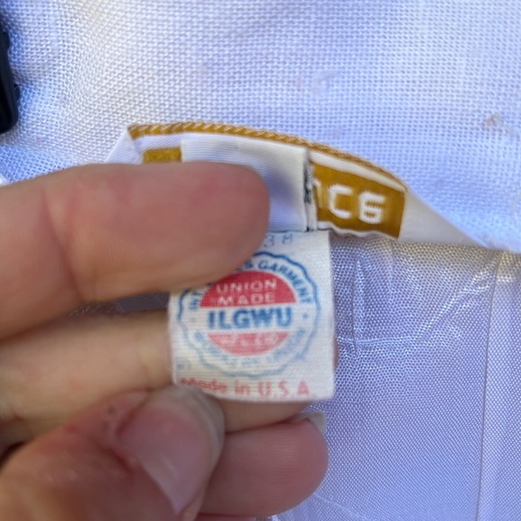 Vintage White Cotton Skirt Size 30 - Picture 10 of 10